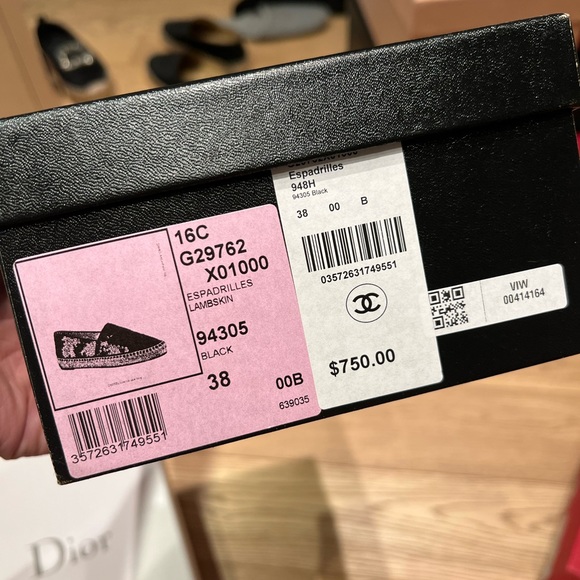 (SOLD) Chanel Espadrille - Picture 4 of 4